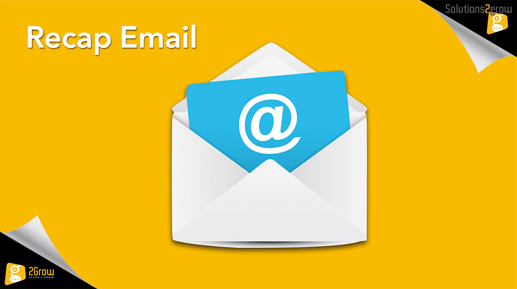 Recap Email